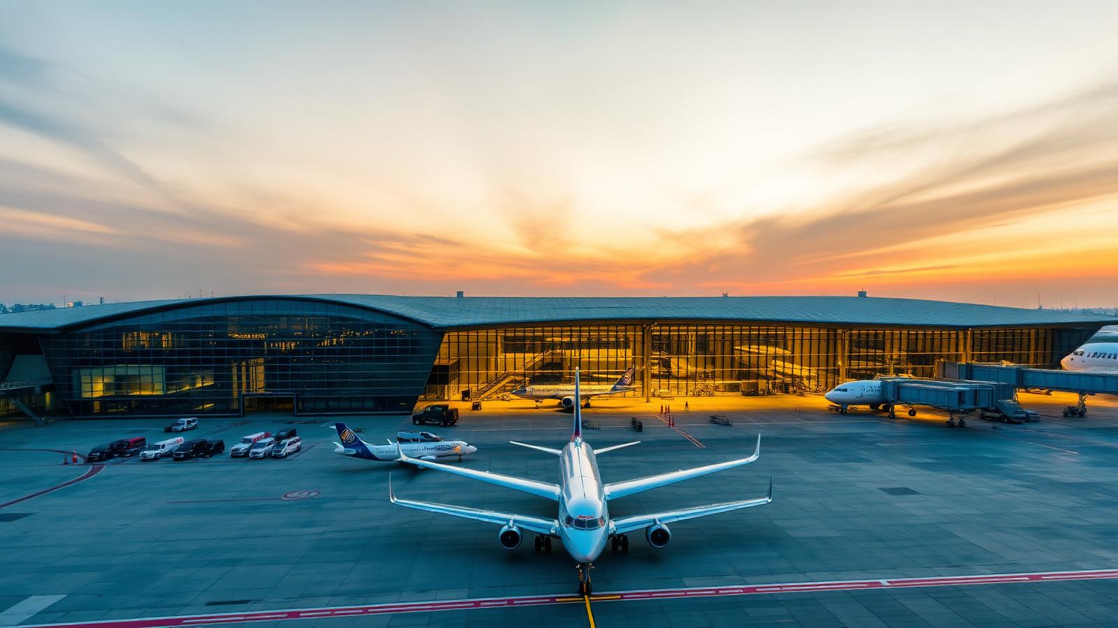 International airport serving SEZ Turan